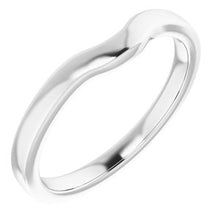Load image into Gallery viewer, Sterling Silver Band for 5 x 3 mm Emerald
