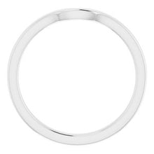 Load image into Gallery viewer, Sterling Silver Band for 5 x 3 mm Emerald
