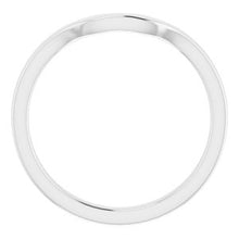 Load image into Gallery viewer, Sterling Silver Band for 7 x 7 mm Asscher
