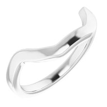 Load image into Gallery viewer, Sterling Silver Band for 16 x 12 mm Emerald
