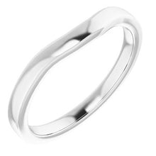 Load image into Gallery viewer, Sterling Silver Band for 4.5 mm mm Square
