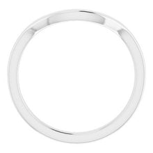Load image into Gallery viewer, Sterling Silver Band for 10 x 10 mm Cushion
