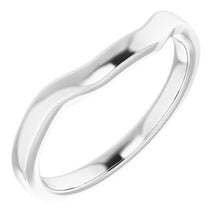 Load image into Gallery viewer, Sterling Silver Band for 6 x 6 mm mm Square
