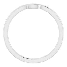 Load image into Gallery viewer, Sterling Silver Band for 5 x 3 mm Marquise
