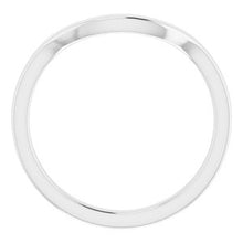 Load image into Gallery viewer, Sterling Silver Band for 9 x 9 mm Cushion
