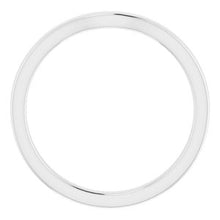 Charger l'image dans la galerie, Sterling Silver Band for 4 mm mm Square

