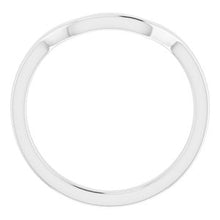 Load image into Gallery viewer, Sterling Silver Band for 9 x 9 mm mm Square
