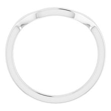 Load image into Gallery viewer, Sterling Silver Band for 15 x 11 mm Emerald
