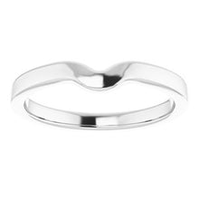 Load image into Gallery viewer, Sterling Silver Band for 5.5 x 3.5 mm Pear
