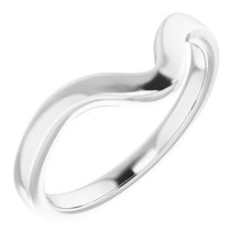 Load image into Gallery viewer, Sterling Silver Band for 12 x 8 mm Pear
