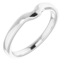 Load image into Gallery viewer, Sterling Silver Band for 5 x 3 mm Pear
