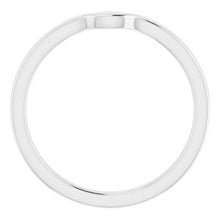 Load image into Gallery viewer, Sterling Silver Band for 5 x 3 mm Pear
