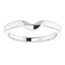 Load image into Gallery viewer, Sterling Silver Band for 6 x 4 mm Pear
