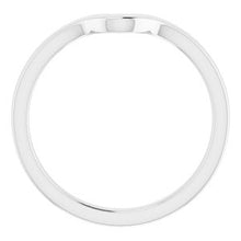Load image into Gallery viewer, Sterling Silver Band for 8 x 5 mm Pear

