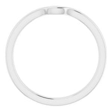 Load image into Gallery viewer, Sterling Silver Band for 5 x 5 mm Heart
