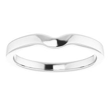 Load image into Gallery viewer, Sterling Silver Band for 5 x 5 mm Heart
