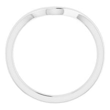 Load image into Gallery viewer, Sterling Silver Band for 10 x 10 mm Heart
