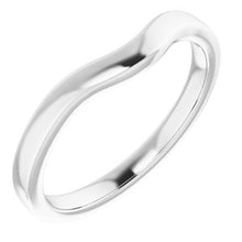 Charger l'image dans la galerie, Sterling Silver Band for 6.5 mm Round
