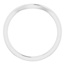 Load image into Gallery viewer, Sterling Silver Band for 7 x 7 mm Cushion

