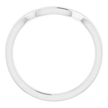 Load image into Gallery viewer, Sterling Silver Band for 10 x 10 mm Asscher

