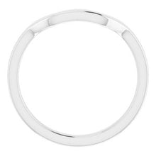 Load image into Gallery viewer, Sterling Silver Band for 10 x 10 mm mm Square
