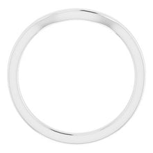 Load image into Gallery viewer, Sterling Silver Band for 5.5 x 5.5 mm mm Square
