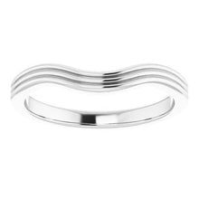 Charger l'image dans la galerie, Sterling Silver Band for 7 mm Round Ring
