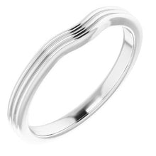 Charger l'image dans la galerie, Sterling Silver Band for 4.1 mm Round Ring
