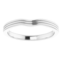 Charger l'image dans la galerie, Sterling Silver Band for 4.1 mm Round Ring
