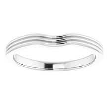 Charger l'image dans la galerie, Sterling Silver Band for 4.4 mm Round Ring
