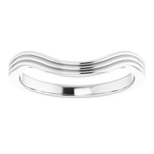 Charger l'image dans la galerie, Sterling Silver Band for 10 mm Round Ring
