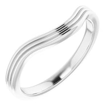 Load image into Gallery viewer, Sterling Silver Band for 9.4 mm Round Ring
