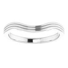 Charger l'image dans la galerie, Sterling Silver Band for 8 mm Round Ring
