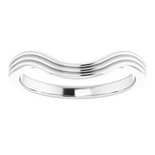 Load image into Gallery viewer, Sterling Silver Band for 10x8 mm Oval Ring
