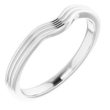 Load image into Gallery viewer, Sterling Silver Band for 5x3 mm Oval Ring
