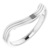 Load image into Gallery viewer, Sterling Silver Band for 14 mm Round Ring
