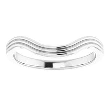 Load image into Gallery viewer, Sterling Silver Band for 11x9 mm Oval Ring
