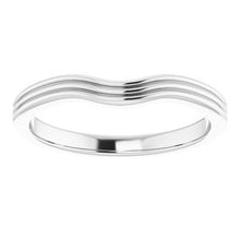 Charger l'image dans la galerie, Sterling Silver Band for 5.2 mm Round Ring

