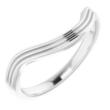 Load image into Gallery viewer, Sterling Silver Band for 15 mm Round Ring
