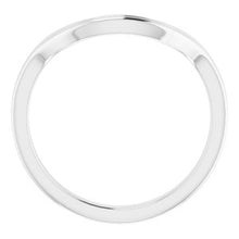 Load image into Gallery viewer, Sterling Silver Band for 15 mm Cushion Ring
