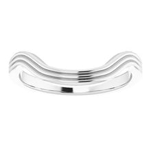Load image into Gallery viewer, Sterling Silver Band for 15 mm Cushion Ring
