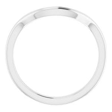 Load image into Gallery viewer, Sterling Silver Band for 11 mm Cushion Ring
