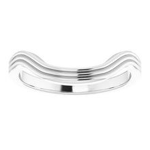 Load image into Gallery viewer, Sterling Silver Band for 14 mm Cushion Ring
