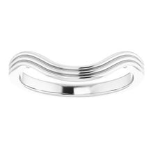 Load image into Gallery viewer, Sterling Silver Band for 12x10 mm Oval Ring
