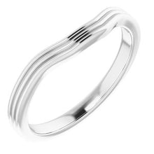 Load image into Gallery viewer, Sterling Silver Band for 5 mm Square Ring
