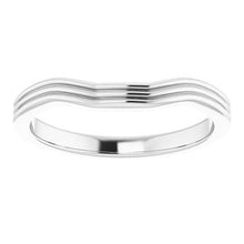 Load image into Gallery viewer, Sterling Silver Band for 5 mm Square Ring
