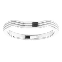 Charger l'image dans la galerie, Sterling Silver Band for 5.5 mm Square Ring
