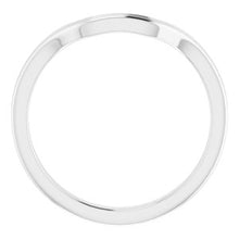 Load image into Gallery viewer, Sterling Silver Band for 9 mm Asscher Ring
