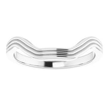 Load image into Gallery viewer, Sterling Silver Band for 12x10 mm Emerald Ring

