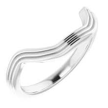 Load image into Gallery viewer, Sterling Silver Band for 15x11 mm Emerald Ring
